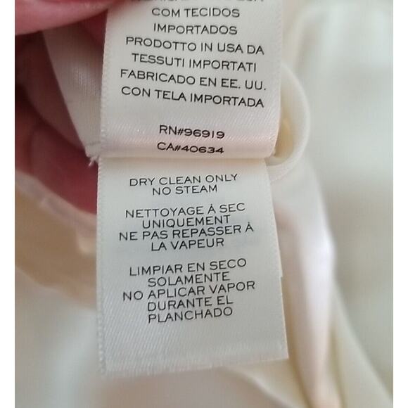 Marc‎ Jacob Collection Vintage Runway Ivory Blouse Top Shirt Sz 8~ 2.13.2019 NWT - Picture 11 of 16